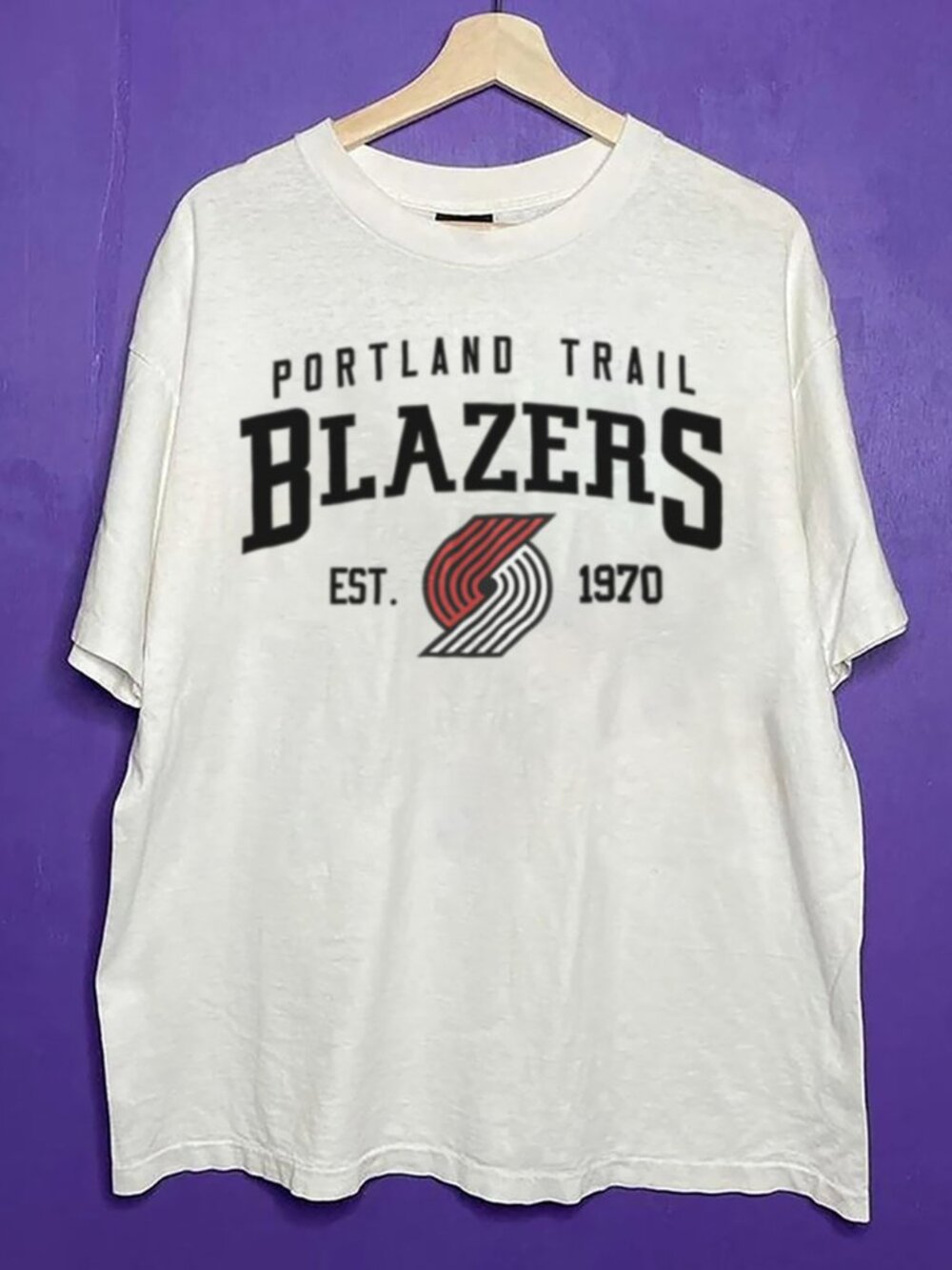 Vintage Portland Trail Blazers EST 1970 Shirt, Portland Trail Blazers NBA Shirt